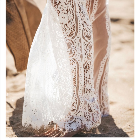 FREJA Boho Lace Beach Pants - Picture 6 of 8
